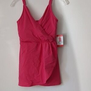 Lands End‎ New S Pink Swim Suit One piece